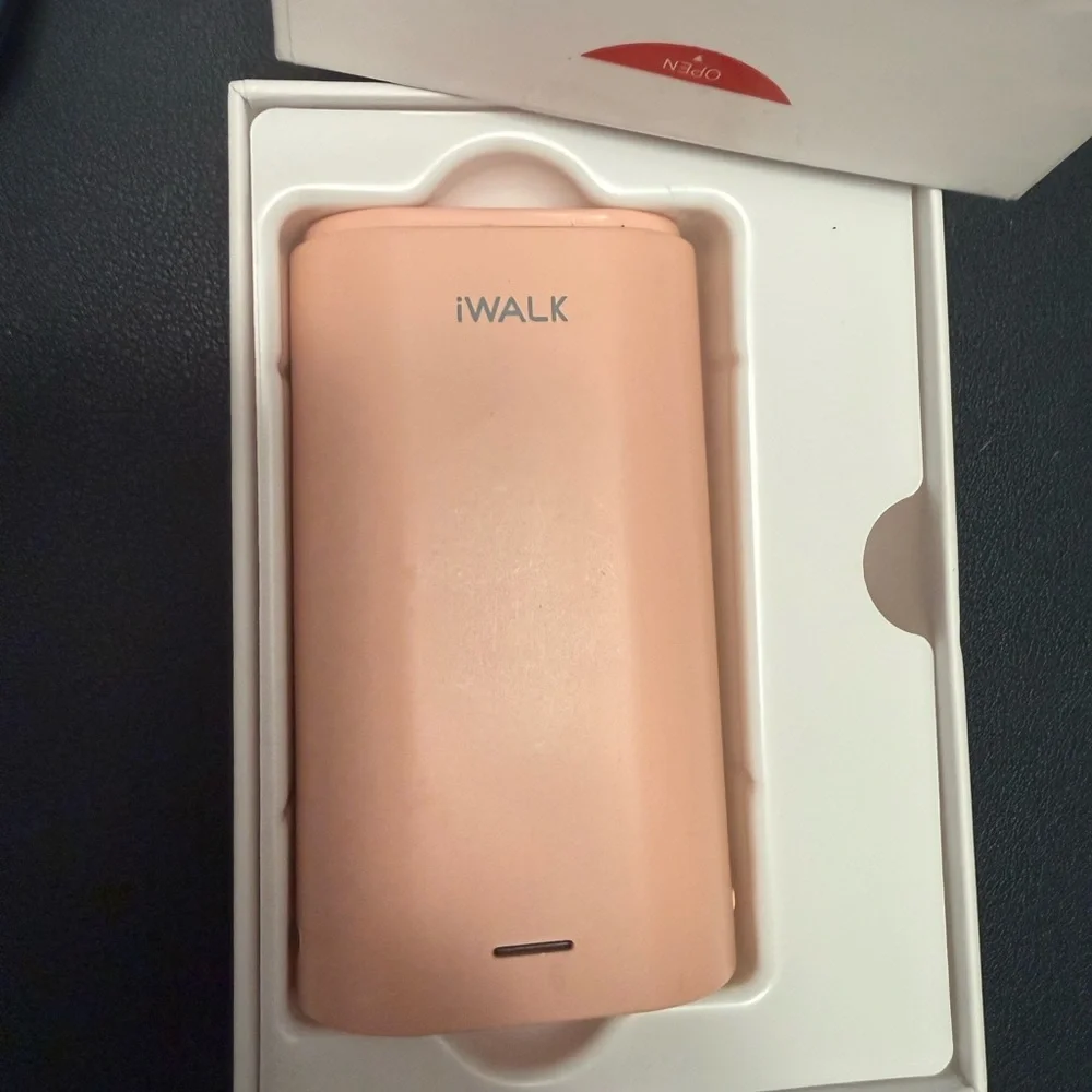 Pink LyncPad Y Power Bank for iPhone